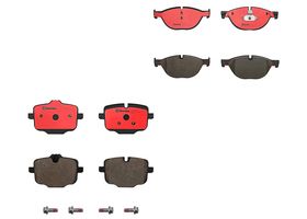 Kit De Balatas Ceramicas Delanteras y Traseras