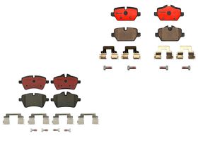 Kit De Balatas Ceramicas Delanteras y Traseras