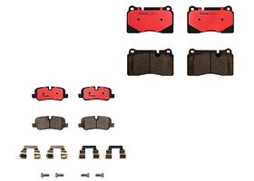 Kit De Balatas Ceramicas Delanteras y Traseras