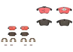 Kit De Balatas Ceramicas Delanteras y Traseras