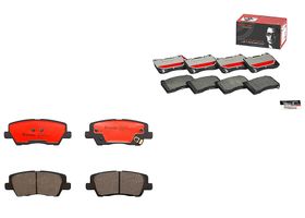 Kit De Balatas Cerámicas Delanteras y Traseras