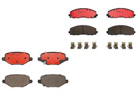 Kit De Balatas Ceramicas Delanteras y Traseras