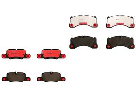 Kit De Balatas Ceramicas Delanteras y Traseras