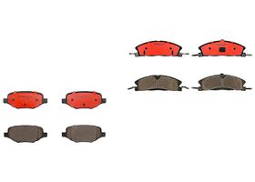 Kit De Balatas Ceramicas Delanteras y Traseras