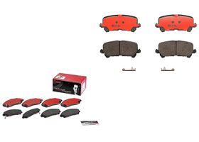 Kit De Balatas Ceramicas Delanteras y Traseras