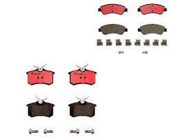 Kit De Balatas Ceramicas Delanteras y Traseras