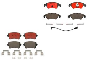 Kit De Balatas Cerámicas Delanteras y Traseras