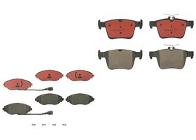 Kit De Balatas Ceramicas Delanteras y Traseras