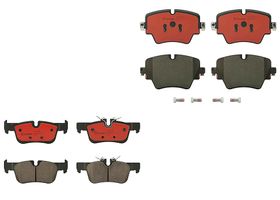 Kit De Balatas Cerámicas Delanteras y Traseras