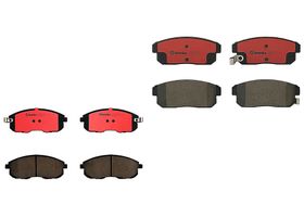 Kit De Balatas Cerámicas Delanteras y Traseras