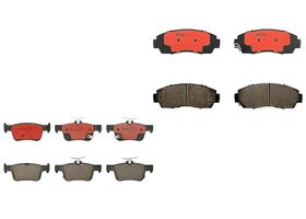 Kit De Balatas Ceramicas Delanteras y Traseras