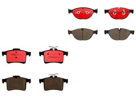 Kit De Balatas Ceramicas Delanteras y Traseras