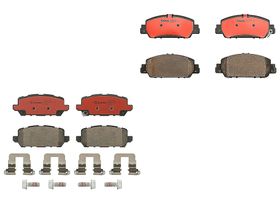 Kit De Balatas Cerámicas Delanteras y Traseras