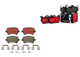 Kit De Balatas Ceramicas Delanteras y Traseras