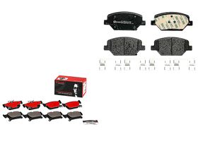 Kit De Balatas Cerámicas Delanteras y Traseras