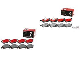 Kit De Balatas Cerámicas Delanteras y Traseras