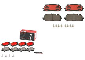 Kit De Balatas Cerámicas Delanteras y Traseras