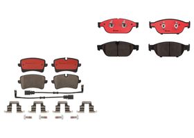 Kit De Balatas Cerámicas Delanteras y Traseras