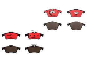 Kit De Balatas Ceramicas Delanteras y Traseras