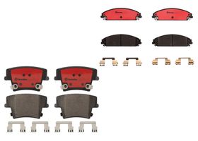 Kit De Balatas Ceramicas Delanteras y Traseras