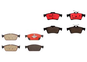 Kit De Balatas Ceramicas Delanteras y Traseras