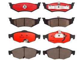 Kit De Balatas Ceramicas Delanteras y Traseras