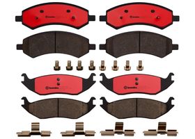 Kit De Balatas Ceramicas Delanteras y Traseras