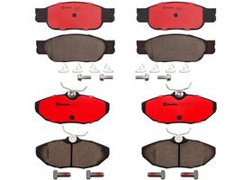 Kit De Balatas Ceramicas Delanteras y Traseras