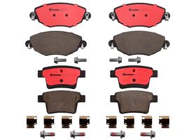 Kit De Balatas Ceramicas Delanteras y Traseras