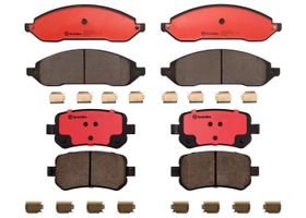 Kit De Balatas Ceramicas Delanteras y Traseras