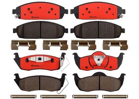 Kit De Balatas Ceramicas Delanteras y Traseras