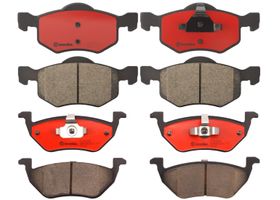 Kit De Balatas Ceramicas Delanteras y Traseras