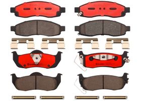 Kit De Balatas Ceramicas Delanteras y Traseras