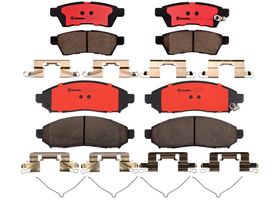 Kit De Balatas Ceramicas Delanteras y Traseras