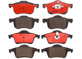 Kit De Balatas Ceramicas Delanteras y Traseras