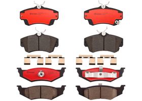 Kit De Balatas Ceramicas Delanteras y Traseras