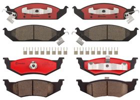 Kit De Balatas Cerámicas Delanteras y Traseras