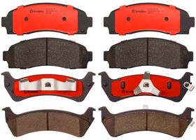 Kit De Balatas Ceramicas Delanteras y Traseras