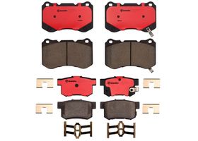 Kit De Balatas Ceramicas Delanteras y Traseras