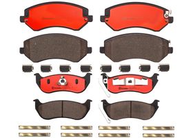 Kit De Balatas Ceramicas Delanteras y Traseras