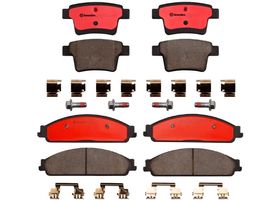 Kit De Balatas Ceramicas Delanteras y Traseras