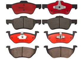 Kit De Balatas Ceramicas Delanteras y Traseras