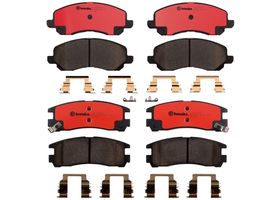 Kit De Balatas Ceramicas Delanteras y Traseras