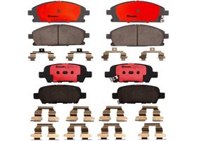 Kit De Balatas Ceramicas Delanteras y Traseras