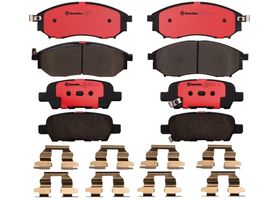 Kit De Balatas Ceramicas Delanteras y Traseras