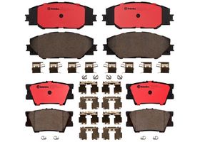 Kit De Balatas Ceramicas Delanteras y Traseras