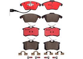 Kit De Balatas Ceramicas Delanteras y Traseras