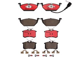 Kit De Balatas Ceramicas Delanteras y Traseras