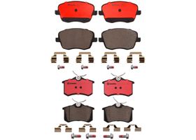 Kit De Balatas Cerámicas Delanteras y Traseras