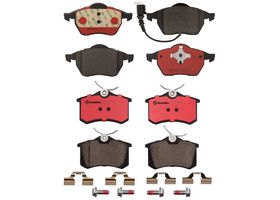 Kit De Balatas Ceramicas Delanteras y Traseras